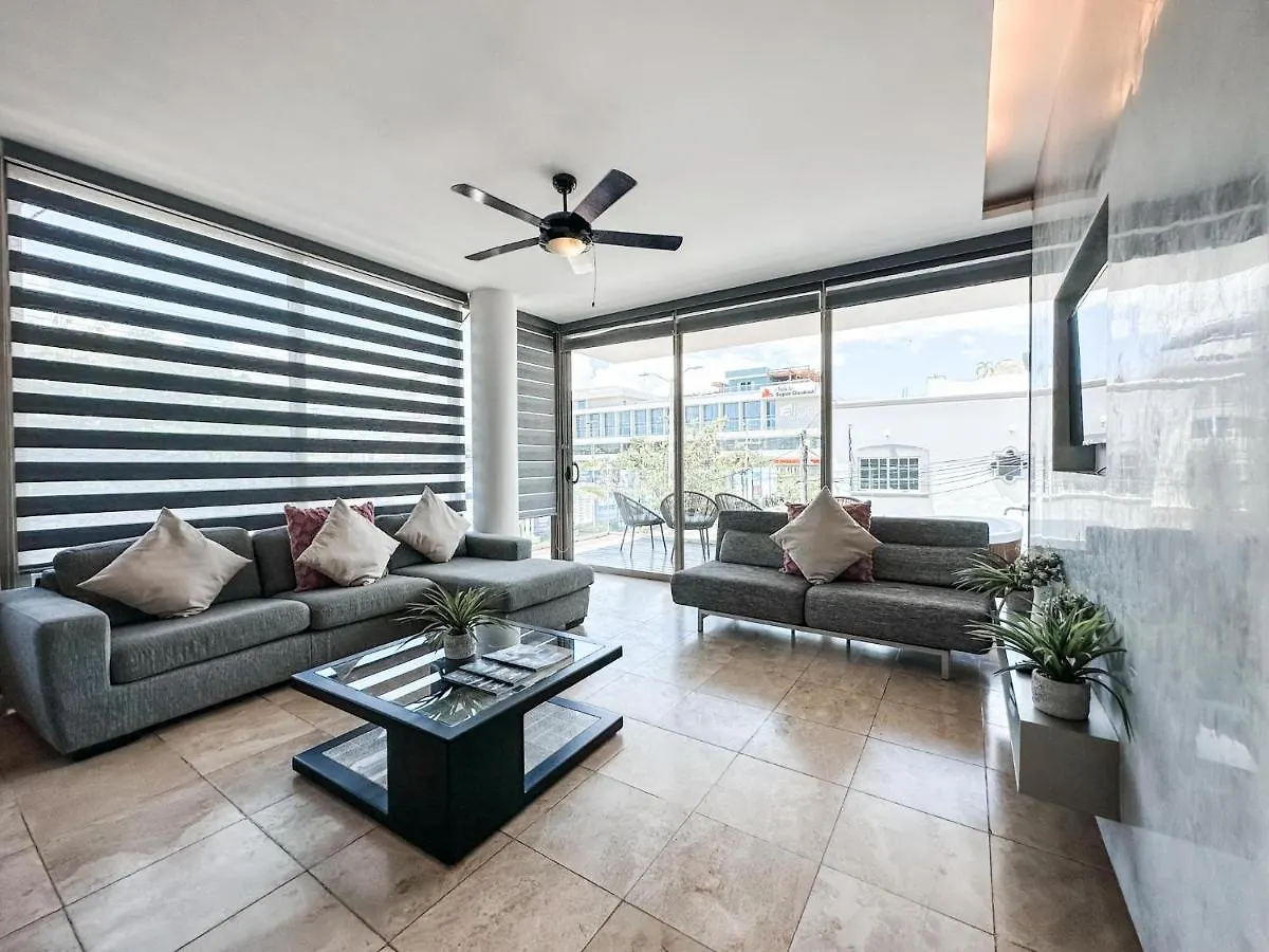 Dc 1103 Trendy Condo In Mamitas Beach Area Half Block To 5Th 신데 델 카르멘 멕시코
