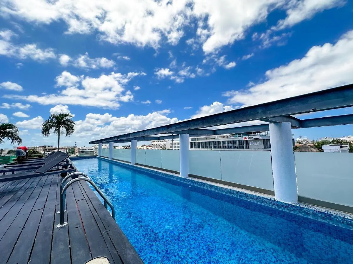 Dc 1103 Trendy Condo In Mamitas Beach Area Half Block To 5Th 신데 델 카르멘 아파트